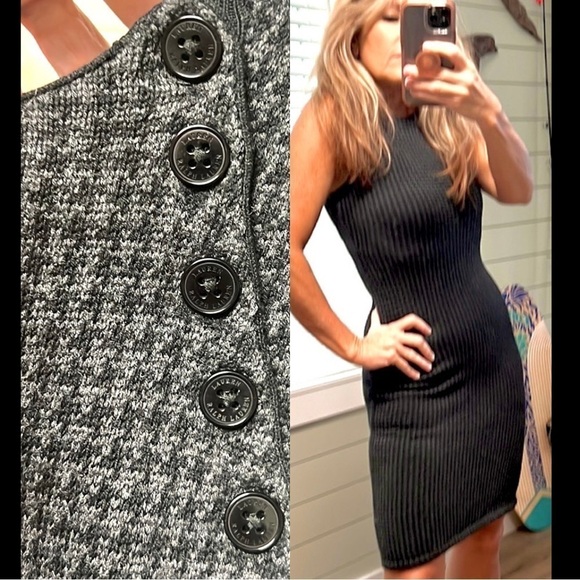 🔥VTG Lauren Ralph Lauren, Soft Tweed Body-Con Dress, Stretch, Pull-On, EUC, S - Picture 3 of 15